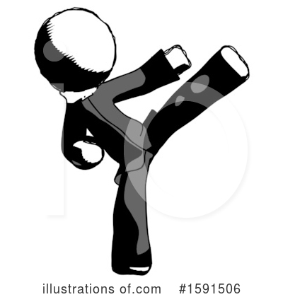 Royalty-Free (RF) Ink Design Mascot Clipart Illustration by Leo Blanchette - Stock Sample #1591506