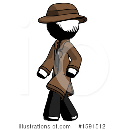 Royalty-Free (RF) Ink Design Mascot Clipart Illustration by Leo Blanchette - Stock Sample #1591512