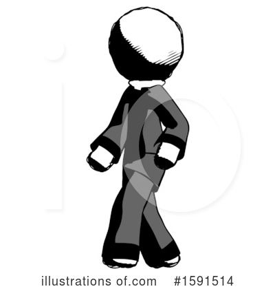 Royalty-Free (RF) Ink Design Mascot Clipart Illustration by Leo Blanchette - Stock Sample #1591514