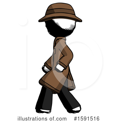 Royalty-Free (RF) Ink Design Mascot Clipart Illustration by Leo Blanchette - Stock Sample #1591516