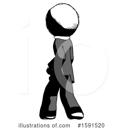 Royalty-Free (RF) Ink Design Mascot Clipart Illustration by Leo Blanchette - Stock Sample #1591520