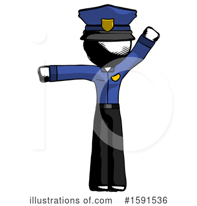 Royalty-Free (RF) Ink Design Mascot Clipart Illustration by Leo Blanchette - Stock Sample #1591536