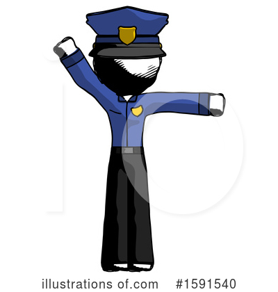 Royalty-Free (RF) Ink Design Mascot Clipart Illustration by Leo Blanchette - Stock Sample #1591540