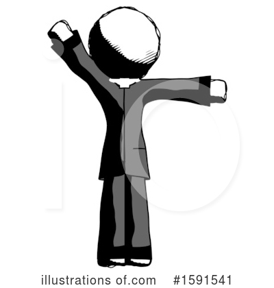Royalty-Free (RF) Ink Design Mascot Clipart Illustration by Leo Blanchette - Stock Sample #1591541