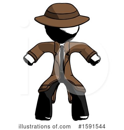 Royalty-Free (RF) Ink Design Mascot Clipart Illustration by Leo Blanchette - Stock Sample #1591544