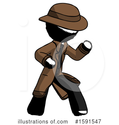 Royalty-Free (RF) Ink Design Mascot Clipart Illustration by Leo Blanchette - Stock Sample #1591547