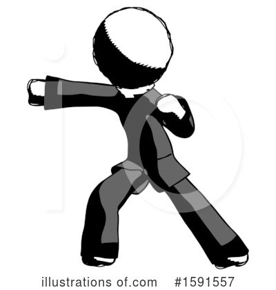 Royalty-Free (RF) Ink Design Mascot Clipart Illustration by Leo Blanchette - Stock Sample #1591557
