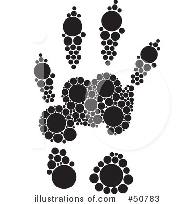 Paw Print Clipart #50783 by Cherie Reve