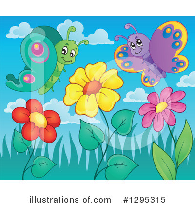 Royalty-Free (RF) Insect Clipart Illustration by visekart - Stock Sample #1295315