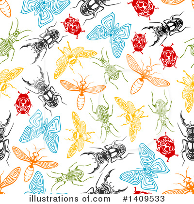 Wasp Clipart #1409533 by Vector Tradition SM