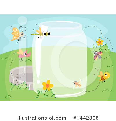 Dragonfly Clipart #1442308 by BNP Design Studio