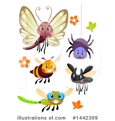 Royalty-Free (RF) Insect Clipart Illustration by BNP Design Studio - Stock Sample #1442309