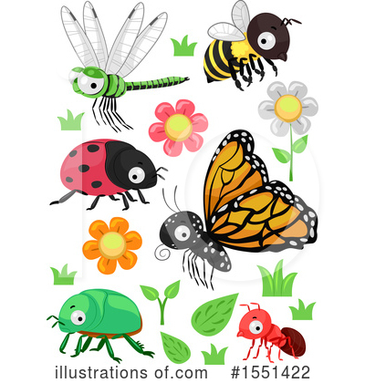 Dragonfly Clipart #1551422 by BNP Design Studio
