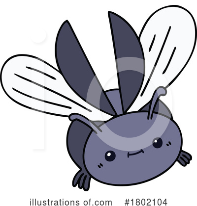 Royalty-Free (RF) Insect Clipart Illustration by lineartestpilot - Stock Sample #1802104