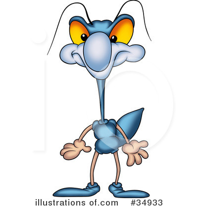 Royalty-Free (RF) Insect Clipart Illustration by dero - Stock Sample #34933