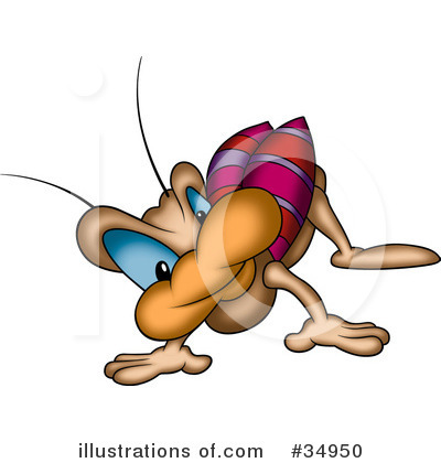 Royalty-Free (RF) Insect Clipart Illustration by dero - Stock Sample #34950