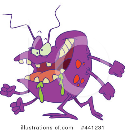 Royalty-Free (RF) Insect Clipart Illustration by toonaday - Stock Sample #441231