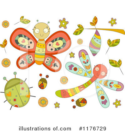 Dragonfly Clipart #1176729 by BNP Design Studio