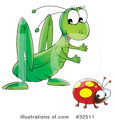Royalty-Free (RF) Insects Clipart Illustration by Alex Bannykh - Stock Sample #32511
