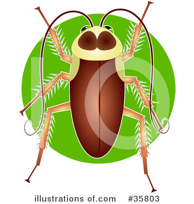 Royalty-Free (RF) Insects Clipart Illustration by Prawny - Stock Sample #35803