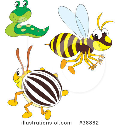 Bees Clipart #38882 by Alex Bannykh