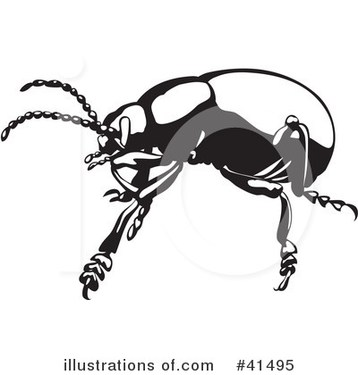 Royalty-Free (RF) Insects Clipart Illustration by Prawny - Stock Sample #41495