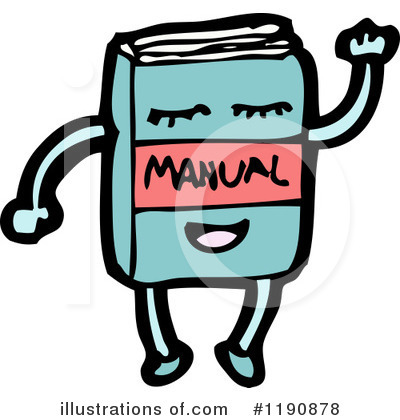 Royalty-Free (RF) Instructional Manual Clipart Illustration by lineartestpilot - Stock Sample #1190878
