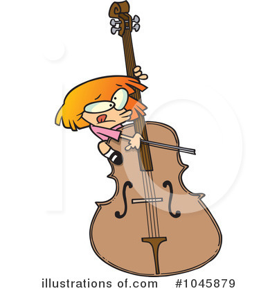 Royalty-Free (RF) Instrument Clipart Illustration by toonaday - Stock Sample #1045879