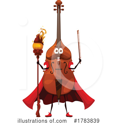 Cello Clipart #1783839 by Vector Tradition SM