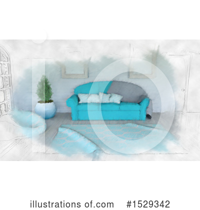Royalty-Free (RF) Interior Clipart Illustration by KJ Pargeter - Stock Sample #1529342
