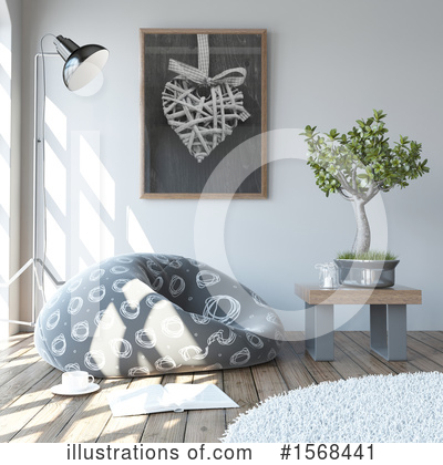 Royalty-Free (RF) Interior Clipart Illustration by KJ Pargeter - Stock Sample #1568441