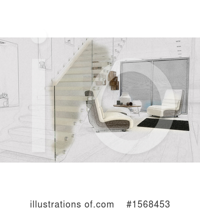 Royalty-Free (RF) Interior Clipart Illustration by KJ Pargeter - Stock Sample #1568453