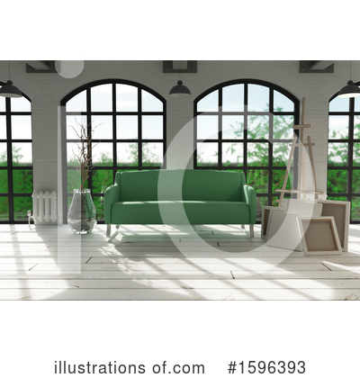 Royalty-Free (RF) Interior Clipart Illustration by KJ Pargeter - Stock Sample #1596393