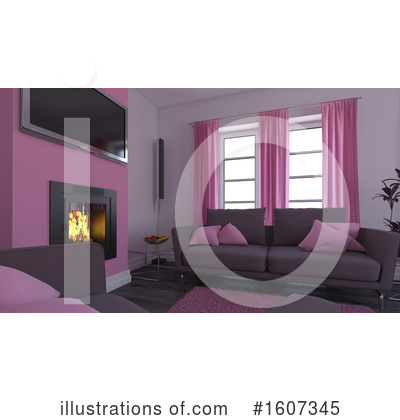 Royalty-Free (RF) Interior Clipart Illustration by KJ Pargeter - Stock Sample #1607345