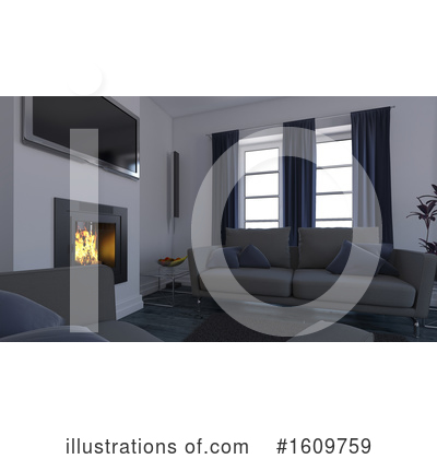 Royalty-Free (RF) Interior Clipart Illustration by KJ Pargeter - Stock Sample #1609759