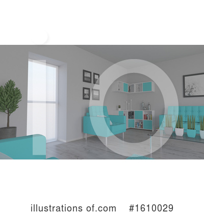 Royalty-Free (RF) Interior Clipart Illustration by KJ Pargeter - Stock Sample #1610029