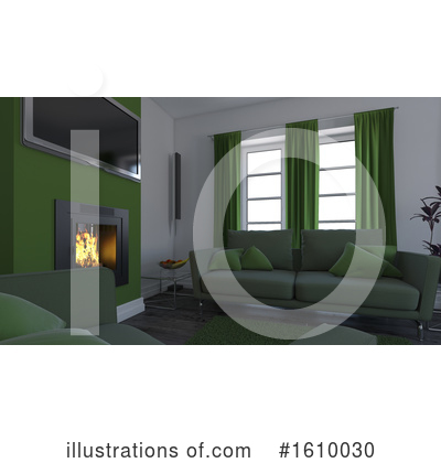 Royalty-Free (RF) Interior Clipart Illustration by KJ Pargeter - Stock Sample #1610030
