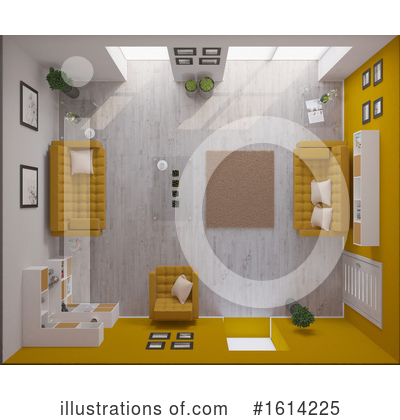 Royalty-Free (RF) Interior Clipart Illustration by KJ Pargeter - Stock Sample #1614225