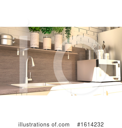 Royalty-Free (RF) Interior Clipart Illustration by KJ Pargeter - Stock Sample #1614232