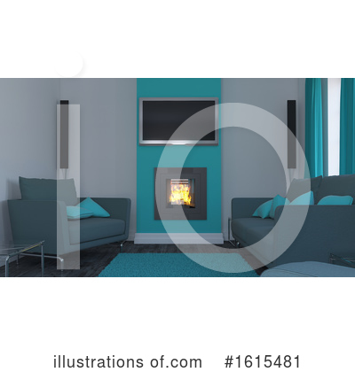 Royalty-Free (RF) Interior Clipart Illustration by KJ Pargeter - Stock Sample #1615481