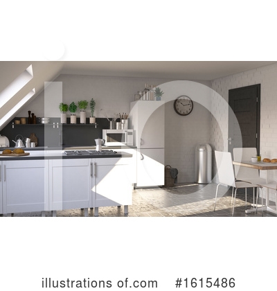 Royalty-Free (RF) Interior Clipart Illustration by KJ Pargeter - Stock Sample #1615486