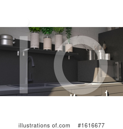 Royalty-Free (RF) Interior Clipart Illustration by KJ Pargeter - Stock Sample #1616677