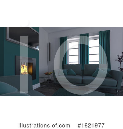 Royalty-Free (RF) Interior Clipart Illustration by KJ Pargeter - Stock Sample #1621977