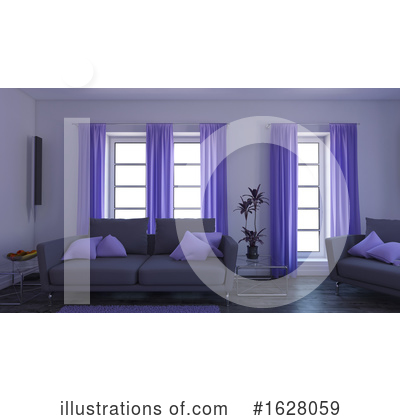 Royalty-Free (RF) Interior Clipart Illustration by KJ Pargeter - Stock Sample #1628059