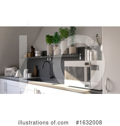 Royalty-Free (RF) Interior Clipart Illustration by KJ Pargeter - Stock Sample #1632008