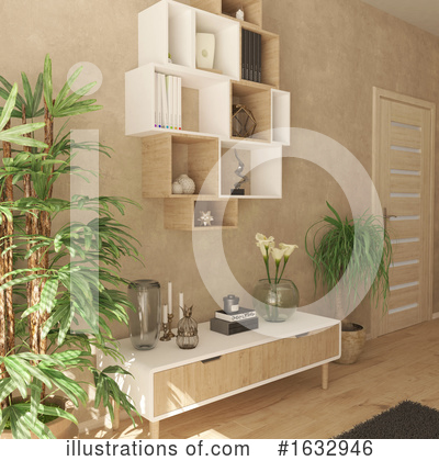 Royalty-Free (RF) Interior Clipart Illustration by KJ Pargeter - Stock Sample #1632946