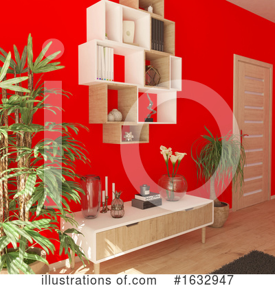 Royalty-Free (RF) Interior Clipart Illustration by KJ Pargeter - Stock Sample #1632947