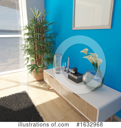 Royalty-Free (RF) Interior Clipart Illustration by KJ Pargeter - Stock Sample #1632968