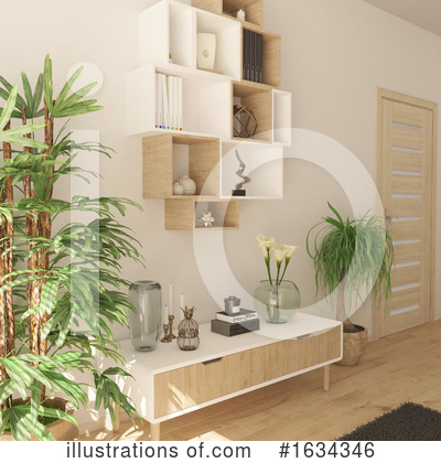 Royalty-Free (RF) Interior Clipart Illustration by KJ Pargeter - Stock Sample #1634346