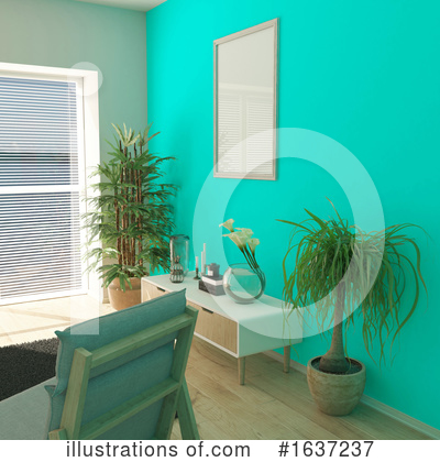 Royalty-Free (RF) Interior Clipart Illustration by KJ Pargeter - Stock Sample #1637237